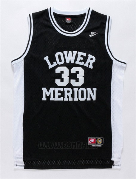 Camiseta Lower Merion Kobe Bryant #33 Negro